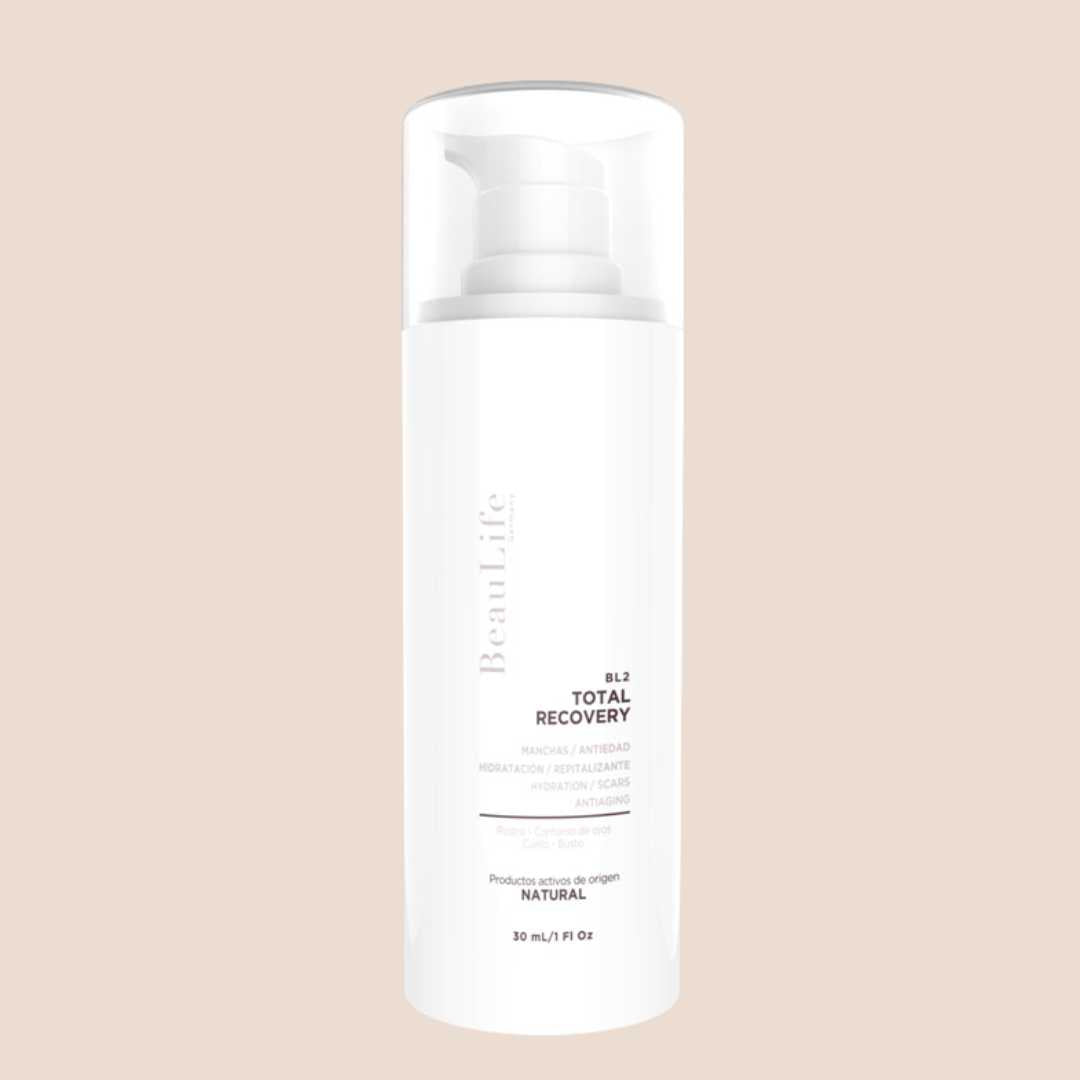 TOTAL RECOVERY – Manchas, Arrugas, Ojeras Nanotech Rostro, cuello y Contorno de ojos 30gr