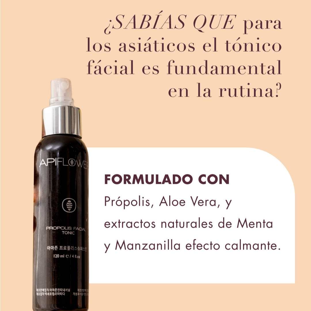 SPRAY ANTIEDAD Y ACLARANTE DE PIEL ENRIQUECIDA CON PROPOLIS 120 ML