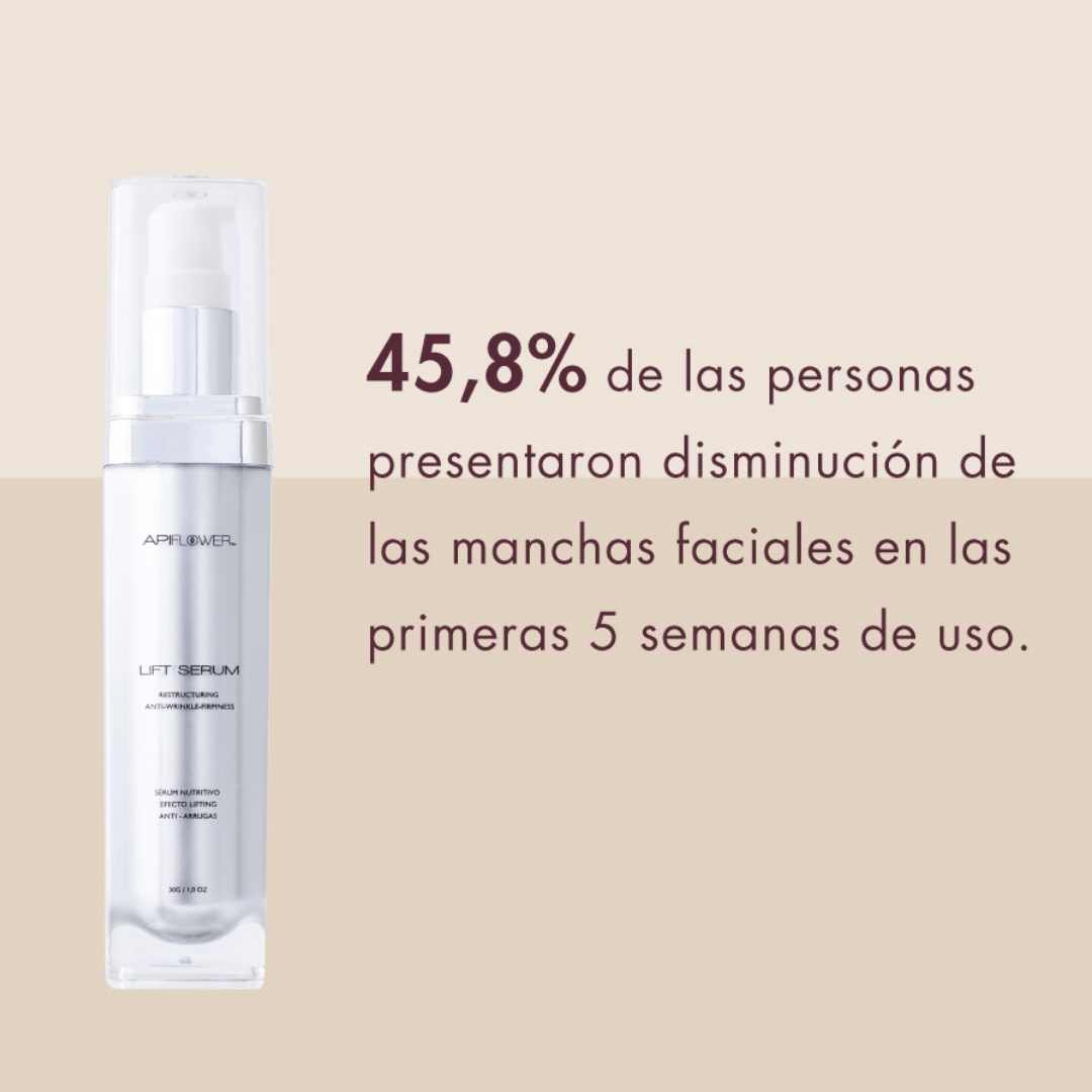LIFT SERUM JALEA REAL Y SOJA 30 + RESTRUCTURING ANTI-WRINKLE FIRMNESS