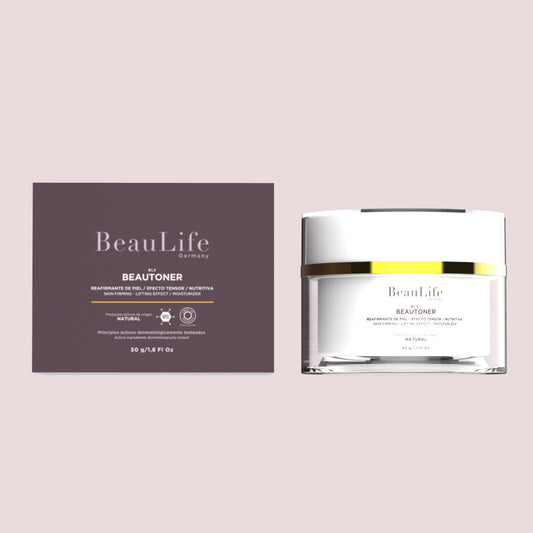 BEAUTONER- 6 en 1 Efecto Botox, Lifting Inmediato, Ovalo facial, Contorno de ojos y Cuello 50gr