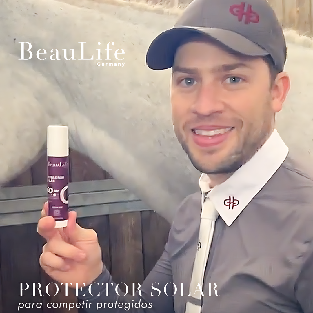 PROTECTOR SOLAR BL para Hombres - Protección 100 UVB - UVA, Resistente al Agua y al sudor, Color piel sin efecto mimo y sin efecto grasa.