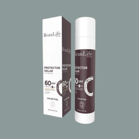 PROTECTOR SOLAR BL para Hombres - Protección 100 UVB - UVA, Resistente al Agua y al sudor, Color piel sin efecto mimo y sin efecto grasa.