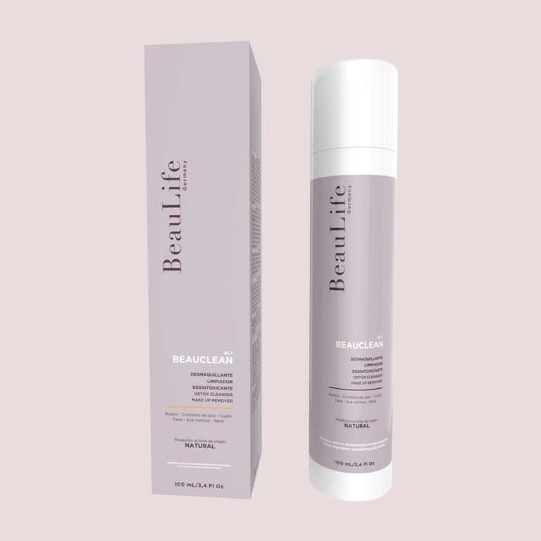 BL 1 Aclarante Desmaquillante, Detox Facial, Solo con Agua, Sin Pomos, 4 en 1, 100ml